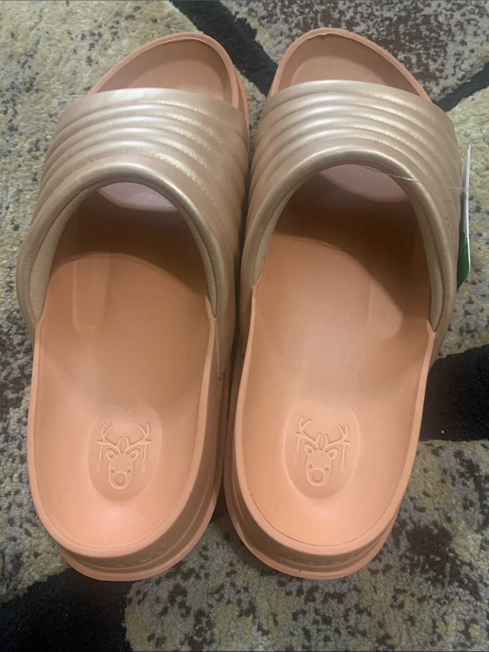KuaiLu Womens Slides with Arch Support Comfortable Orthopedic Slippers